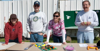 staff of prize checkers